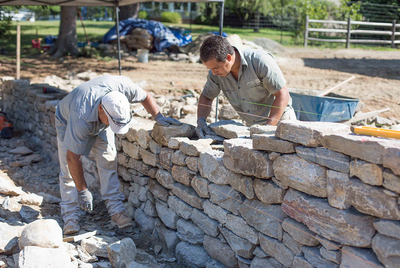 The LaurelRock Company - Landscape Design/Build Services in Connecticut - Retaining Walls