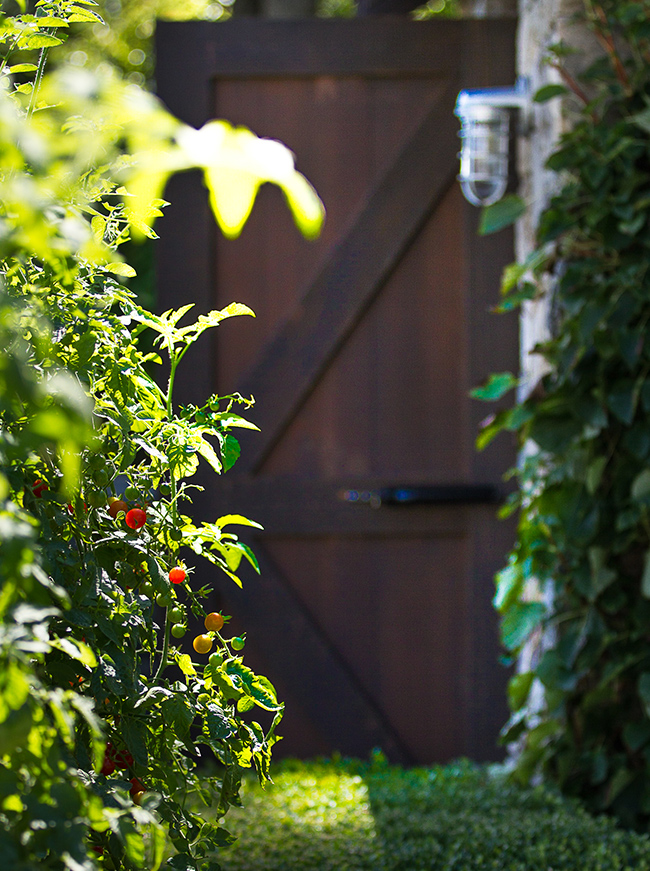 The LaurelRock Company - Residential Landscaping in Wilton CT - High Meadow Farm - Gate Detail